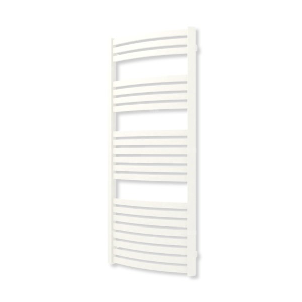 Grzejnik elektryczny TERMA DEXTER 1220 x 500 mm, kolor biały drogowy RAL9016, moc 600 W, podłączenie E1, kabel prosty z wtyczką biały