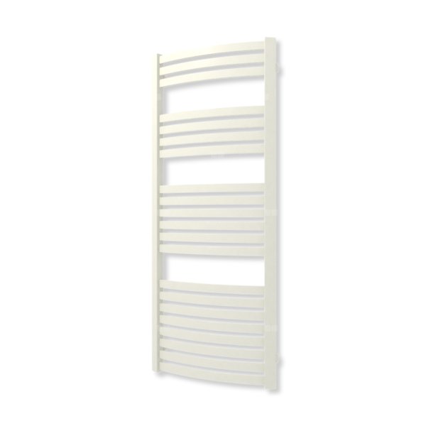 Grzejnik elektryczny TERMA DEXTER 1220 x 500 mm, kolor rumieniec, moc 600 W, podłączenie E8, kabel spiralny z wtyczką szary