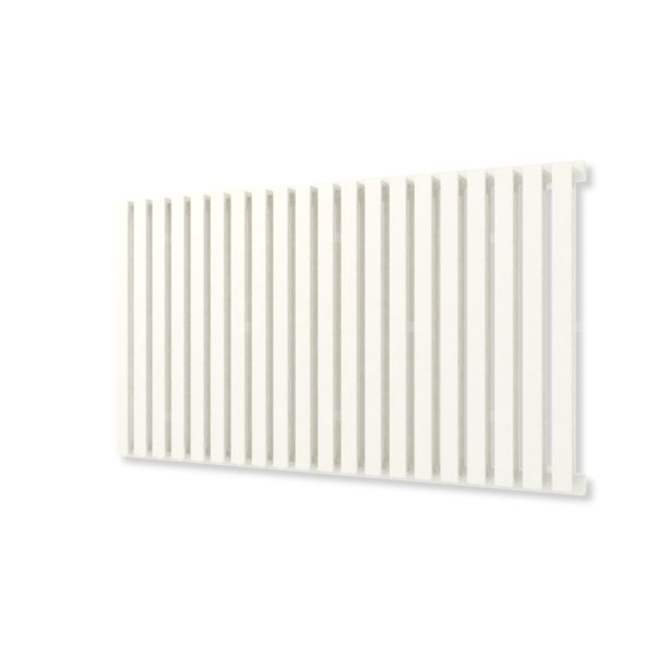 Grzejnik elektryczny TERMA NEMO 530 x 910 mm, kolor biały drogowy RAL9016, moc 800 W, podłączenie E2, kabel spiralny z wtyczką biały