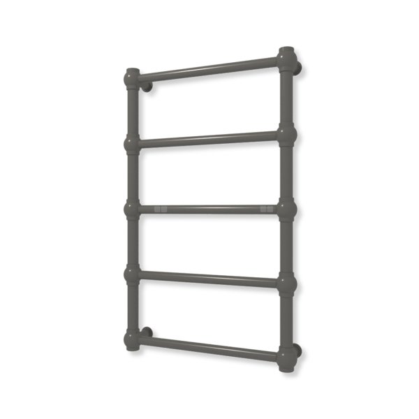 Grzejnik elektryczny TERMA RETRO 800 x 500 mm, kolor szary ciemny RAL7022, moc 120 W, podłączenie E8, kabel prosty bez wtyczki