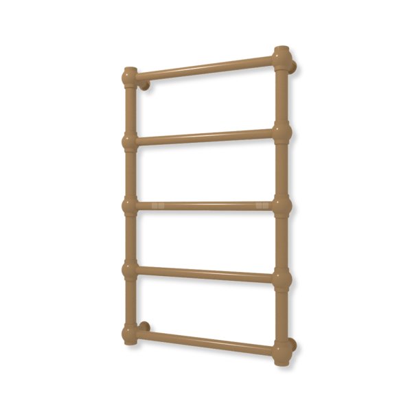 Grzejnik elektryczny TERMA RETRO 800 x 500 mm, kolor halo, moc 200 W, podłączenie E1, kabel prosty bez wtyczki z maskownicą