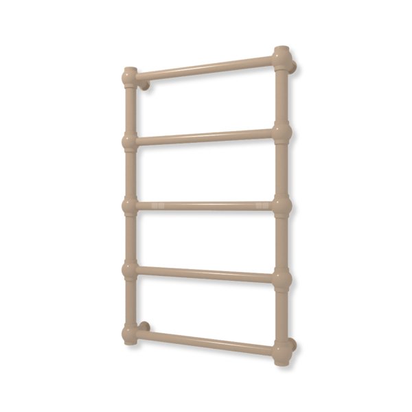 Grzejnik elektryczny TERMA RETRO 800 x 500 mm, kolor kwarc, moc 200 W, podłączenie E8, kabel prosty bez wtyczki z maskownicą