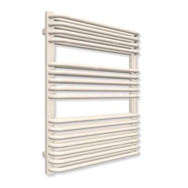 Grzejnik elektryczny TERMA TYTUS 820 x 640 mm, kolor biały kremowy RAL9001, moc 800 W, podłączenie E1, kabel przyłącze ts1/ss1