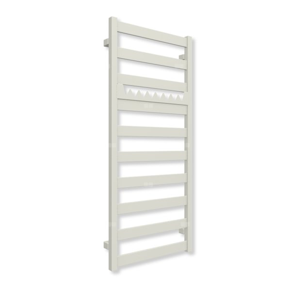 Grzejnik elektryczny TERMA VIVO 1150 x 500 mm, kolor rumieniec, moc 400 W, podłączenie E8, kabel spiralny z wtyczką