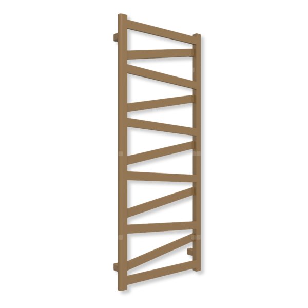 Grzejnik elektryczny TERMA VIPERA 1230 x 500 mm, kolor halo, moc 400 W, podłączenie E1, kabel prosty z wtyczką