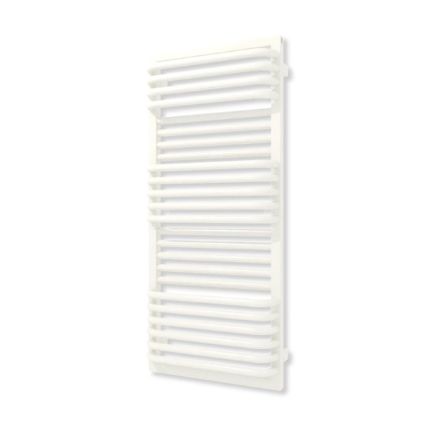 Grzejnik elektryczny TERMA POC 2 1040 x 450 mm, kolor biały drogowy RAL9016, moc 600 W, podłączenie E8, kabel przyłącze ts1/ss1