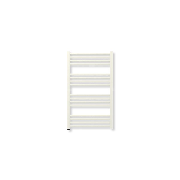 Grzejnik elektryczny TERMA FIONA ONE 900 x 530 mm, kolor rumieniec, moc 400 W, podłączenie E1, kabel prosty bez wtyczki biały