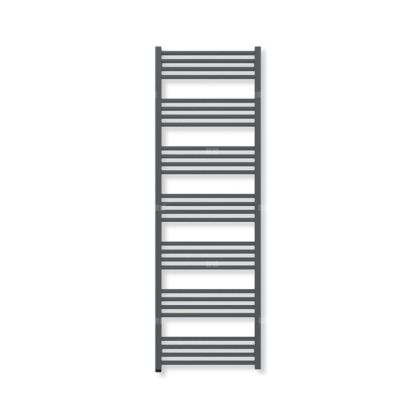 Grzejnik elektryczny TERMA FIONA ONE 1620 x 530 mm, kolor nowoczesna szarość, moc 800 W, podłączenie E1, kabel prosty bez wtyczki szary