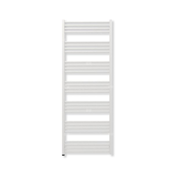 Grzejnik elektryczny TERMA FIONA ONE 1620 x 600 mm, kolor chrom, moc 800 W, podłączenie E1, kabel spiralny z wtyczką biały