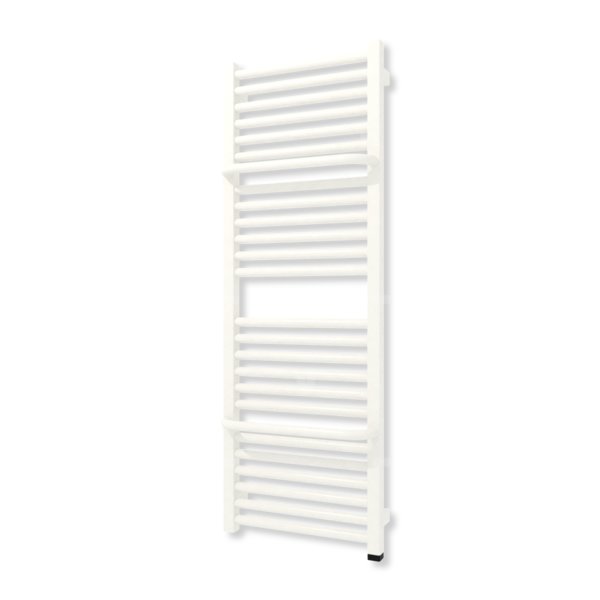 Grzejnik elektryczny TERMA LIMA ONE 1140 x 400 mm, kolor biały drogowy RAL9016, moc 400 W, podłączenie E1, kabel prosty z wtyczką