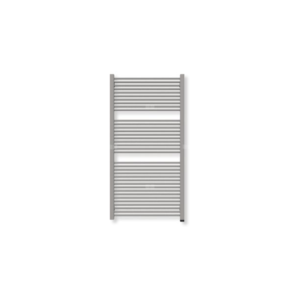 Grzejnik elektryczny TERMA MIKE ONE 1030 x 530 mm, kolor metaliczny beż, moc 600 W, podłączenie E1, kabel prosty bez wtyczki szary