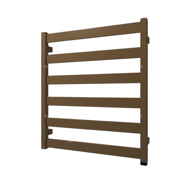 Grzejnik elektryczny TERMA VIVO ONE 670 x 600 mm, kolor halo, moc 200 W, podłączenie E8, kabel spiralny z wtyczką szary