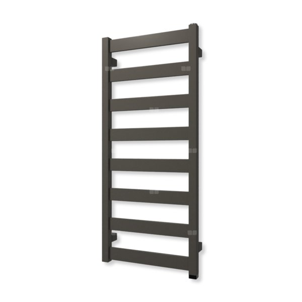 Grzejnik elektryczny TERMA VIVO ONE 910 x 400mm, kolor błyszczący żwir, moc 300 W, podłączenie E8, kabel prosty bez wtyczki biały