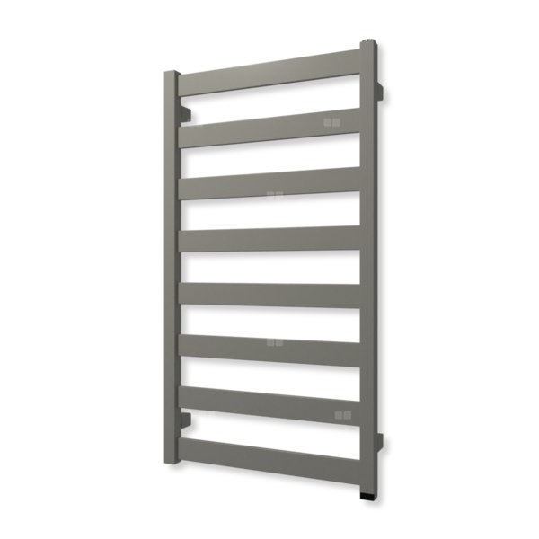 Grzejnik elektryczny TERMA VIVO ONE 910 x 500mm, kolor specjalny - natura, moc 400 W, podłączenie E8, kabel spiralny z wtyczką czarny
