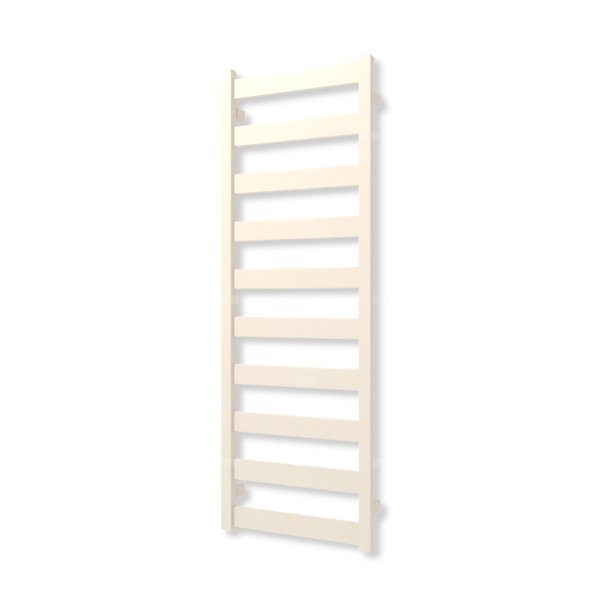 Grzejnik elektryczny TERMA VIVO ONE 1150 x 400mm, kolor biały kremowy RAL9001, moc 400 W, podłączenie E1, kabel prosty bez wtyczki szary