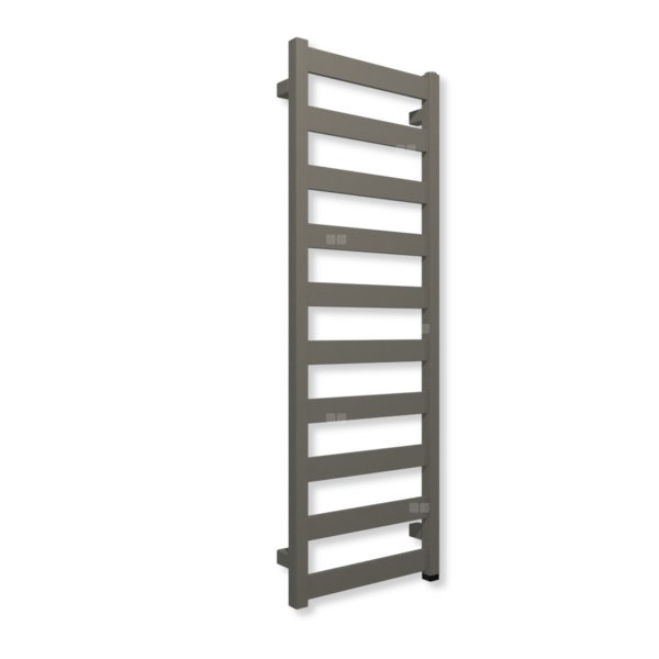 Grzejnik elektryczny TERMA VIVO ONE 1150 x 400mm, kolor ral 7030 mat, moc 400 W, podłączenie E8, kabel prosty bez wtyczki czarny