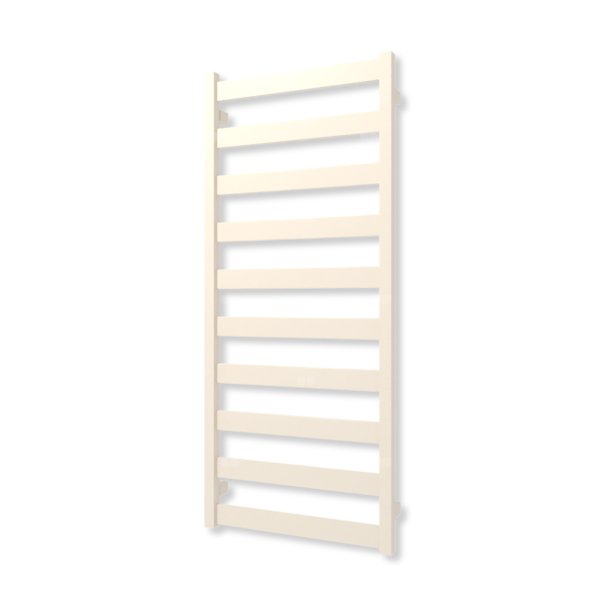 Grzejnik elektryczny TERMA VIVO ONE 1150 x 500mm, kolor biały kremowy RAL9001, moc 400 W, podłączenie E8, kabel prosty bez wtyczki czarny