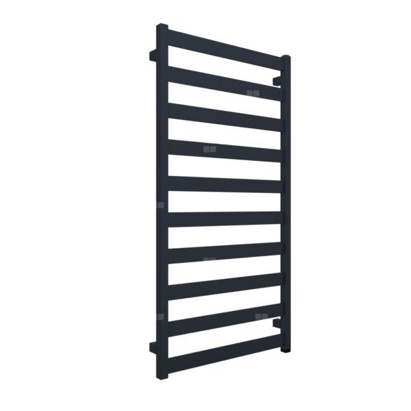 Grzejnik elektryczny TERMA VIVO ONE 1150 x 600mm, kolor granatowy stalowy RAL5011, moc 400 W, podłączenie E1, kabel spiralny z wtyczką