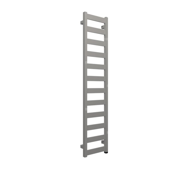 Grzejnik elektryczny TERMA VIVO ONE 1390 x 300mm, kolor szary mleczny soft, moc 400 W, podłączenie E1, kabel spiralny z wtyczką czarny