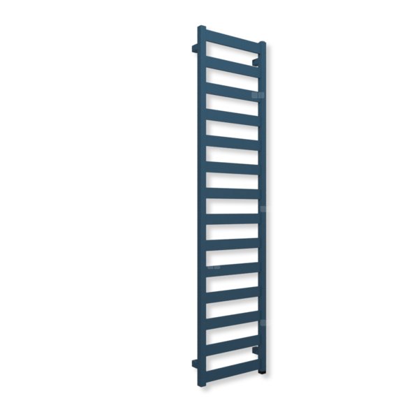 Grzejnik elektryczny TERMA VIVO ONE 1630 x 400mm, kolor niebieski brylantowy RAL5007, moc 600 W, podłączenie E8, kabel prosty bez wtyczki