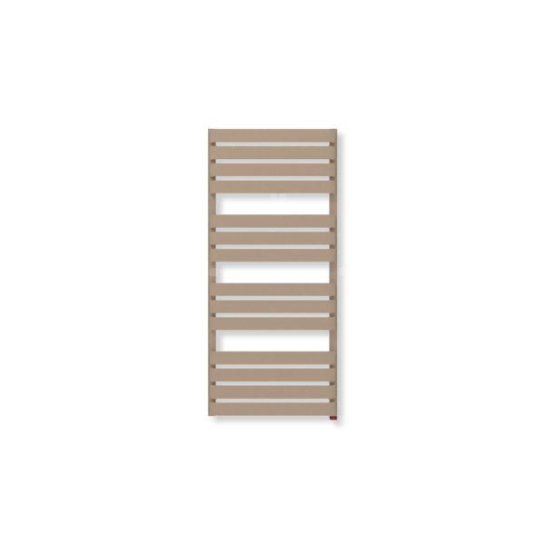 Grzejnik elektryczny TERMA WARP T ONE 1110 x 500mm, kolor kwarc, moc 600 W, podłączenie E1, kabel prosty bez wtyczki