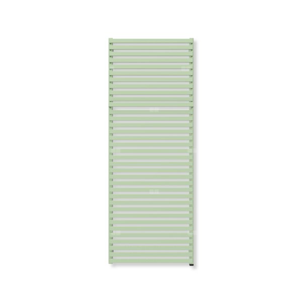 Grzejnik drabinkowy TERMA CITY ONE, podłączenie S8, wym. 1590 x 600 mm, kolor zielony pastelowy RAL6019 (farba), moc 1055W