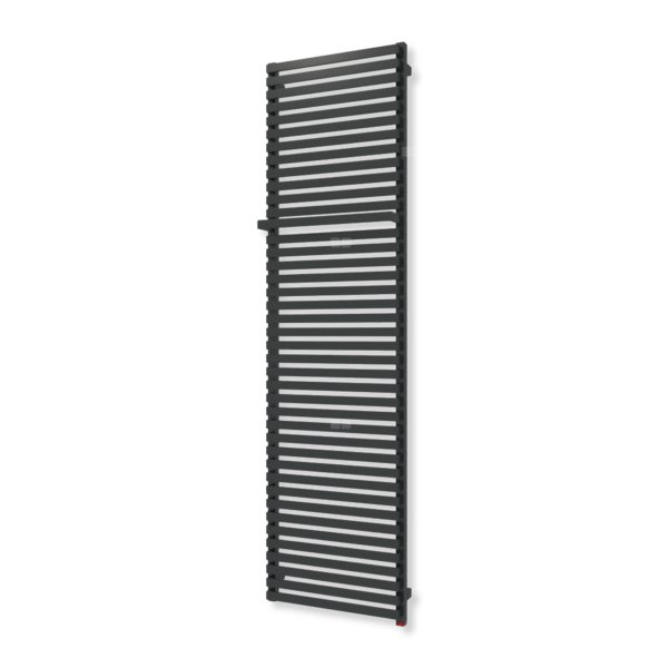 Grzejnik drabinkowy TERMA CITY ONE, podłączenie S1, wym. 1860 x 500 mm, kolor czarny jak kruk mat RAL9005 (farba), moc 1032W