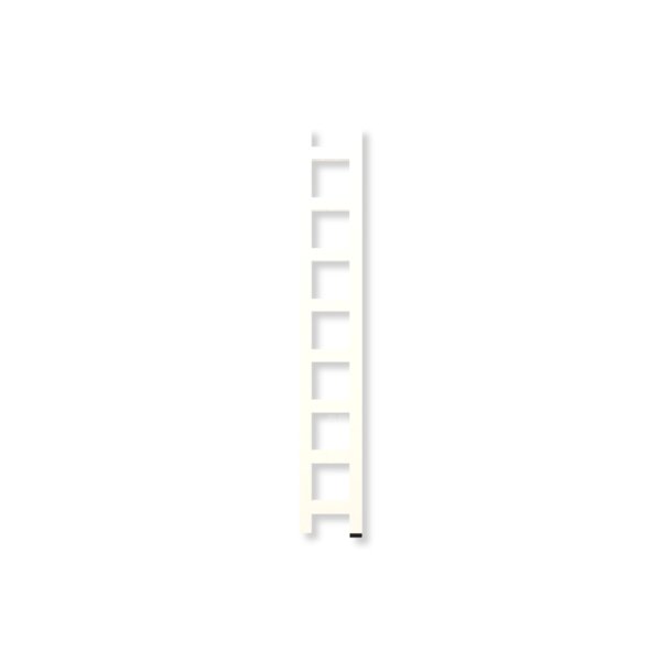Grzejnik drabinkowy TERMA EASY ONE, podłączenie S8, wym. 1280 x 200 mm, kolor biały RAL9010 (farba), moc 251W