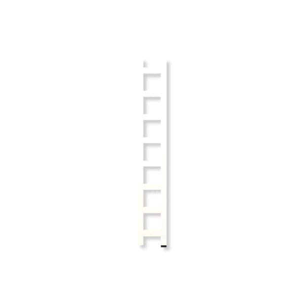 Grzejnik drabinkowy TERMA EASY ONE, podłączenie S1, wym. 1280 x 200 mm, kolor biały soft (farba), moc 251W