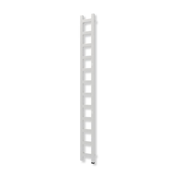 Grzejnik drabinkowy TERMA EASY ONE, podłączenie S8, wym. 1920 x 200 mm, kolor szary mleczny soft (farba), moc 378W