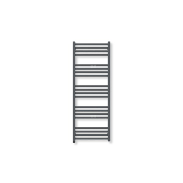 Grzejnik drabinkowy TERMA FIONA ONE, podłączenie S1, wym. 1140 x 430 mm, kolor metaliczny szary (farba), moc 430W