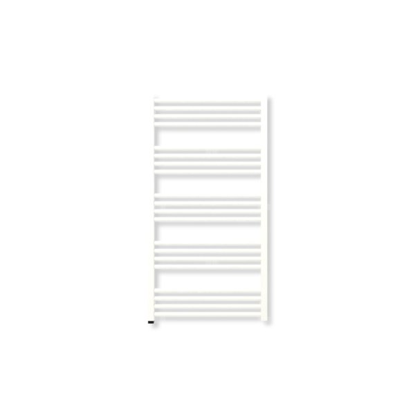 Grzejnik drabinkowy TERMA FIONA ONE, podłączenie S1, wym. 1140 x 600 mm, kolor biały soft (farba), moc 577W