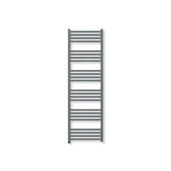 Grzejnik drabinkowy TERMA FIONA ONE, podłączenie S8, wym. 1380 x 430 mm, kolor błyszcząca szarość (farba), moc 518W