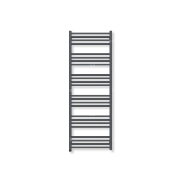 Grzejnik drabinkowy TERMA FIONA ONE, podłączenie S8, wym. 1380 x 500 mm, kolor metaliczna czerń (farba), moc 580W