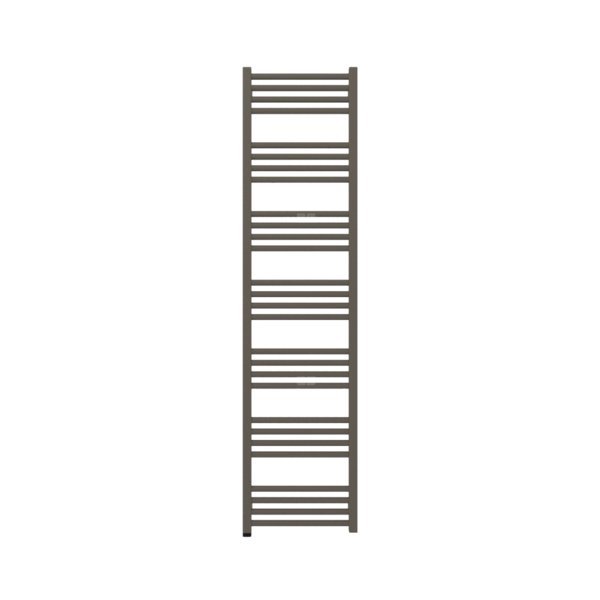 Grzejnik drabinkowy TERMA FIONA ONE, podłączenie S1, wym. 1620 x 400 mm, kolor ciemny brąz (farba), moc 543W