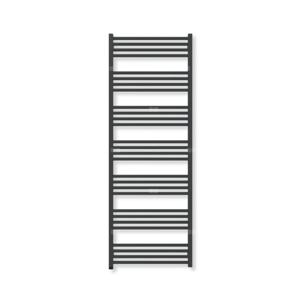 Grzejnik drabinkowy TERMA FIONA ONE, podłączenie S8, wym. 1620 x 580 mm, kolor czarny jak kruk mat RAL9005 (farba), moc 779W