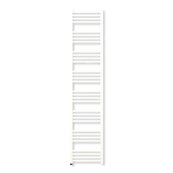 Grzejnik drabinkowy TERMA FIONA ONE, podłączenie S8, wym. 1860 x 400 mm, kolor biały soft (farba), moc 623W