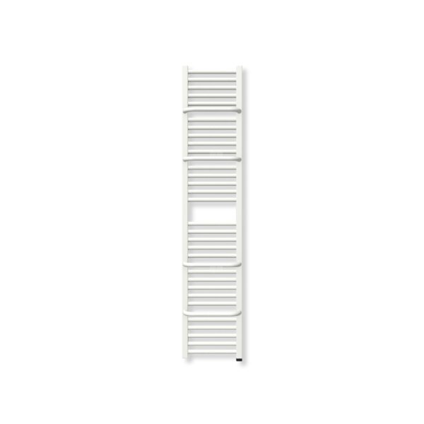 Grzejnik drabinkowy TERMA LIMA ONE, podłączenie S8, wym. 1460 x 300 mm, kolor biały soft (farba), moc 449W