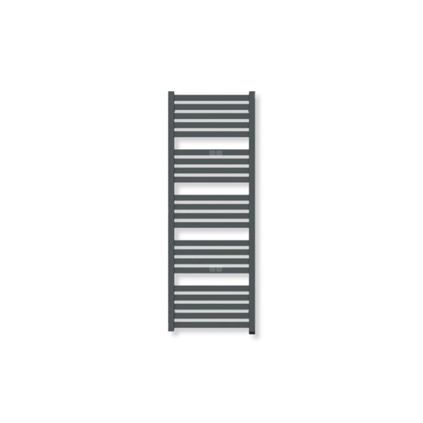 Grzejnik drabinkowy TERMA MARLIN ONE, podłączenie S8, wym. 1180 x 430 mm, kolor czarny anodowy (farba), moc 467W