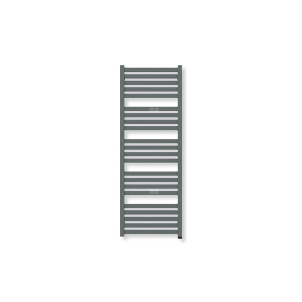 Grzejnik drabinkowy TERMA MARLIN ONE, podłączenie S8, wym. 1180 x 430 mm, kolor błyszcząca szarość (farba), moc 467W
