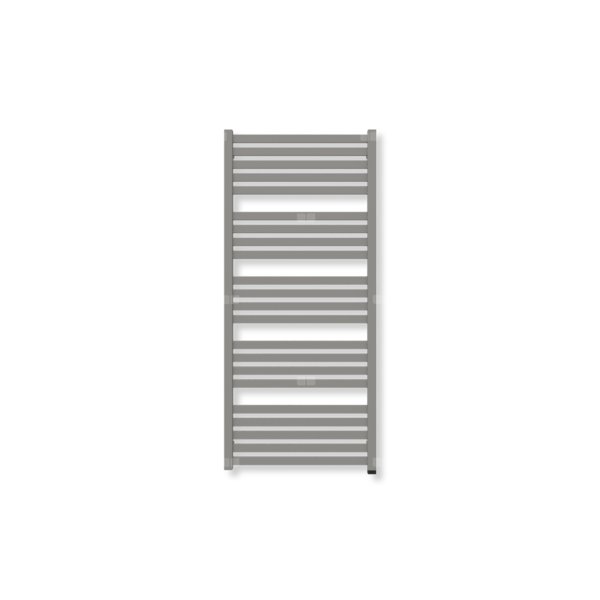 Grzejnik drabinkowy TERMA MARLIN ONE, podłączenie S8, wym. 1180 x 530 mm, kolor ciemne aluminium metaliczny RAL9007 (farba), moc 576W