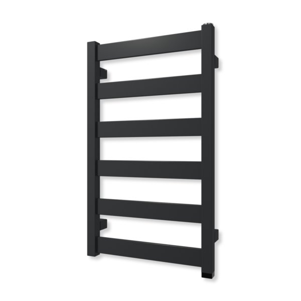 Grzejnik drabinkowy TERMA VIVO ONE, podłączenie S1, wym. 670 x 400 mm, kolor metaliczny szary (farba), moc 230W