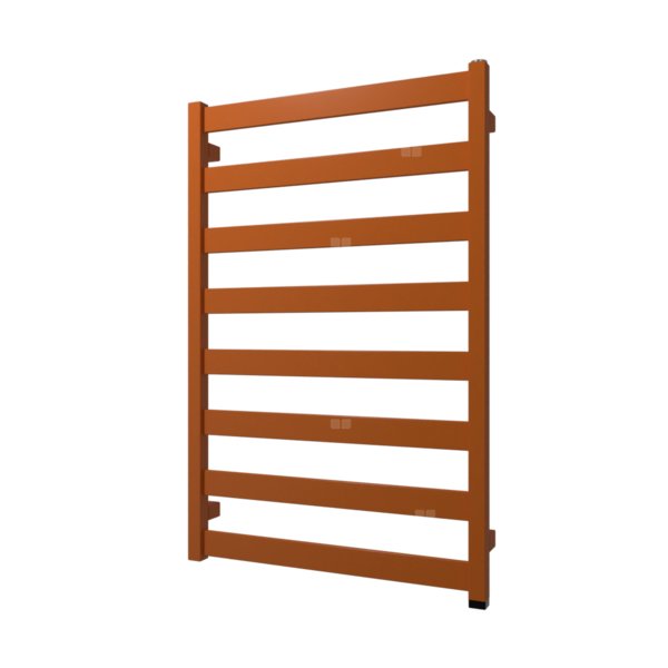Grzejnik drabinkowy TERMA VIVO ONE, podłączenie S8, wym. 910 x 600 mm, kolor pomarańczowy głęboki RAL2011 (farba), moc 405W