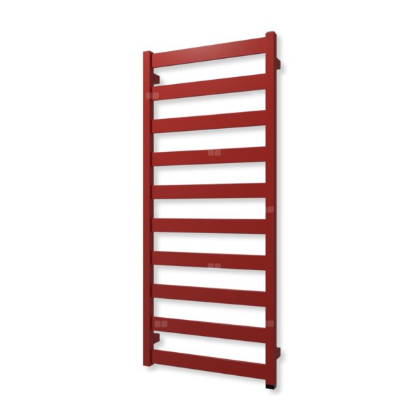 Grzejnik drabinkowy TERMA VIVO ONE, podłączenie S1, wym. 1150 x 500 mm, kolor żywa czerwień RAL3028 (farba), moc 433W