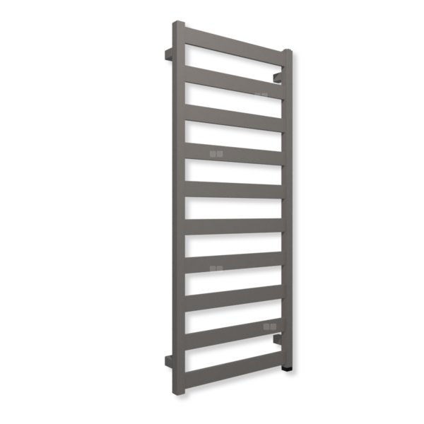 Grzejnik drabinkowy TERMA VIVO ONE, podłączenie S8, wym. 1150 x 500 mm, kolor szary platynowy RAL7036 (farba), moc 433W