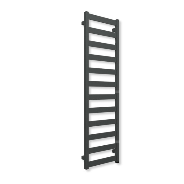 Grzejnik drabinkowy TERMA VIVO ONE, podłączenie S8, wym. 1390 x 400 mm, kolor grafit (farba), moc 434W