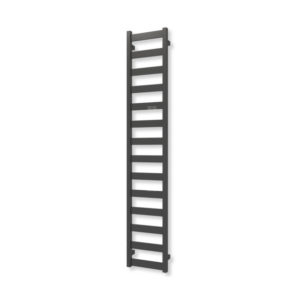 Grzejnik drabinkowy TERMA VIVO ONE, podłączenie S8, wym. 1630 x 300 mm, kolor heban (farba), moc 414W