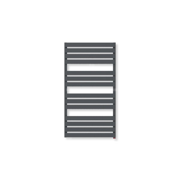 Grzejnik drabinkowy TERMA WARP T ONE, podłączenie S1, wym. 1110 x 600 mm, kolor metaliczny szary (farba), moc 650W