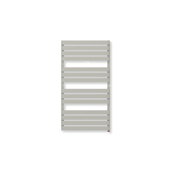 Grzejnik drabinkowy TERMA WARP T ONE, podłączenie S1, wym. 1110 x 600 mm, kolor srebrny mat (farba), moc 650W