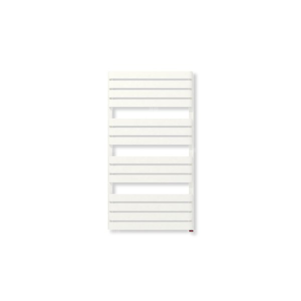 Grzejnik drabinkowy TERMA WARP T ONE, podłączenie S8, wym. 1110 x 600 mm, kolor biała ściana (farba), moc 650W